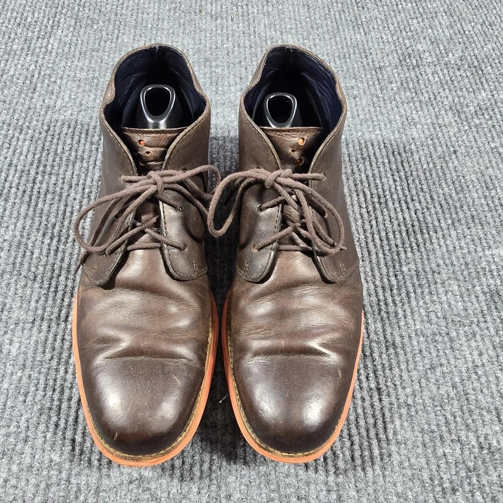 Cole Haan Lunargrand Shoes‎ Mens Size 10 Chukka Boots Wingtip Casual Leather